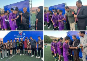 سومین دوره لیگ فوتبال «گنبد گیتی» دماوند به پایان رسید+ تصاویر