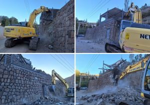 تداوم تخریب ساختوسازهای غیرمجاز در منطقه آلیهدره شهر دماوند/ مردم فریب دلالان و سوءاستفادهکنندگان را نخورند