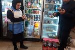 نظارت بر ممنوعیت بکارگیری اتباع در مراکز عرضه مواد غذایی شهر دماوند
