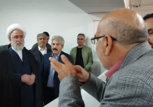 بازدید دادستان کل کشور از اداره ثبت اسناد دماوند+ تصاویر