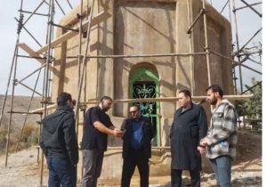 بررسی مراحل مرمت امامزادگان و آثار تاریخی در دماوند+ تصاویر