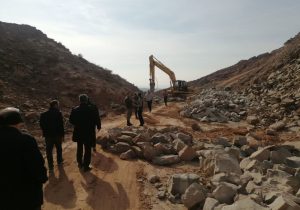 بازدید و نظارت میدانی شورای معادن استان تهران از معادن دماوند/ تخلفات معادن دماوند بررسی شد+ تصاویر