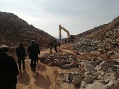 بازدید و نظارت میدانی شورای معادن استان تهران از معادن دماوند/ تخلفات معادن دماوند بررسی شد+ تصاویر