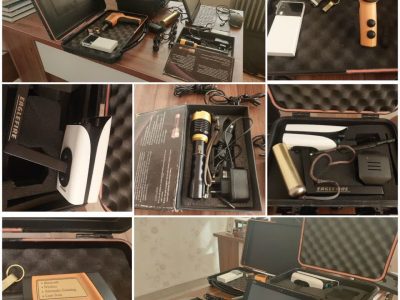 دستگیری ۴ نفر در پی کشف و ضبط یک دستگاه فلزیاب در روستای سیدآباد دماوند