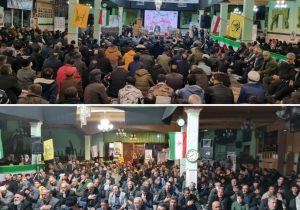 برگزاری مراسم یادبود شهید سلیمانی و بیست و پنجمین یادواره شهدای کیلان+ گزارش تصویری