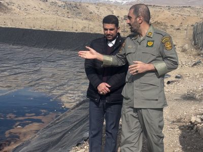 کنترل اصولی شیرابه‌های زباله در مرکز دفع زباله‌های دماوند