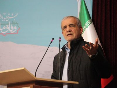 رئیس جمهور وارد دماوند شد