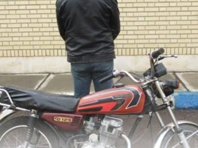 کشف یک دستگاه موتورسیکلت سرقتی در دماوند