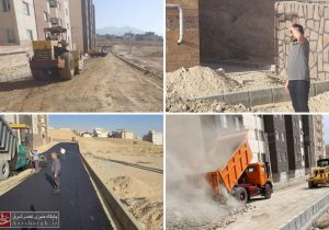 تداوم اجرای پروژه ساماندهی معابر مسکن مهر دماوند