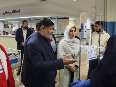 بررسی وضعیت حادثهدیدگان تصادف محور فیروزکوه – دماوند