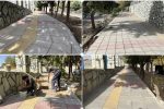 اجرای عملیات پیادهروسازی و بهسازی معابر شهر رودهن