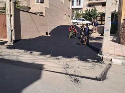 کوچه‌پس‌کوچه‌های منطقه گیلاوند بهسازی شدند