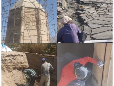 اتمام عملیات مرمت و ساماندهی برج تاریخی شیخ شبلی دماوند+ تصاویر