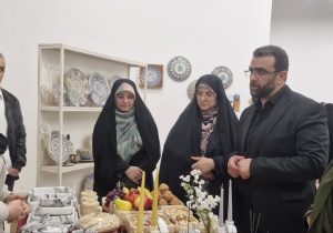 افتتاح نمایشگاه هنرهای دستساز در دماوند