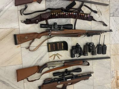 دستگیری ۴ گروه شکارچی غیرمجاز در روزهای برفی دماوند