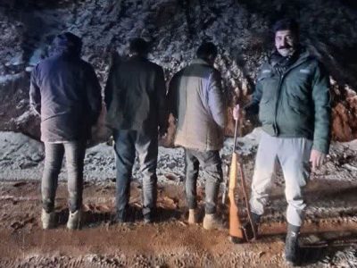 دستگیری شکارچیان غیرمجاز قبل از شکار در دماوند