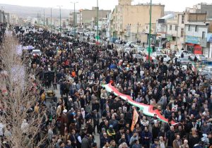 برگزاری راهپیمایی ۲۲ بهمن در دماوند/ تغییر تاریخی پس از دهه‌ها+ فیلم و عکس