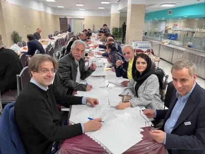 حضور رئیس انجمن خوشنویسان دماوند در آزمون خوشنویسی کشور