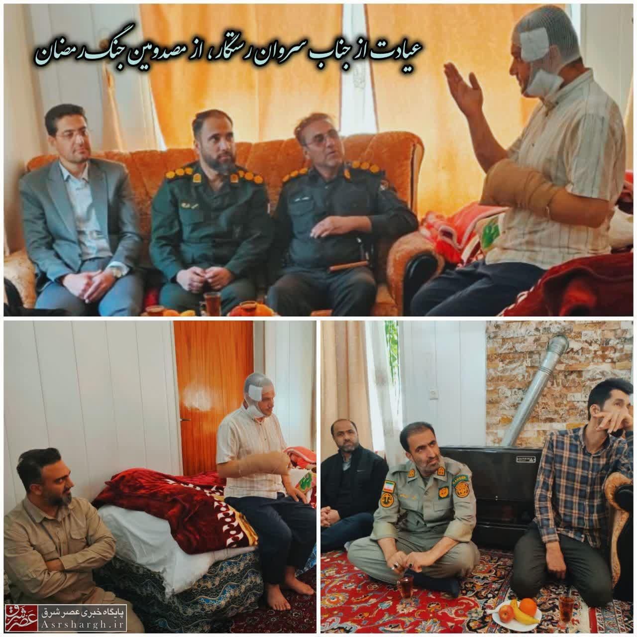 تجلیل مسئولان دماوند از «جانباز طبیعت»/ ادای احترام به ایثارگری افسر سرافراز یگان حفاظت