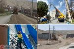 تداوم نهضت خدمات‌رسانی در شهر کیلان/ از بهسازی معابر تا ساماندهی سیمای شهری