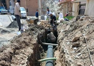 آغاز بهسازی زیرساختهای هدایت آبهای سطحی در شهر دماوند+ تصاویر