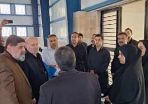 بررسی روند احداث سالن چند منظوره بحران آبسرد