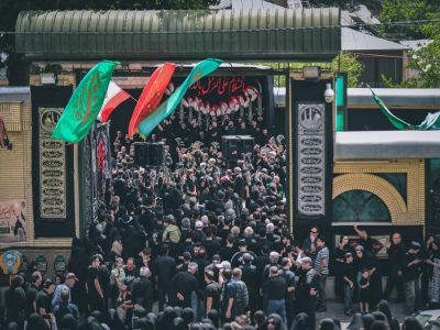 دماوند غرق در ماتم سیدالشهدا(ع)+ تصاویر