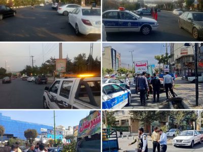 تداوم اجرای طرح ممنوعیت توقف وانت‌بارهای فروش در بلوار اصلی منطقه گیلاوند