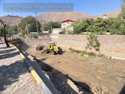 لایروبی رودخانه «آه» آبعلی برای کاهش خطر سیلاب